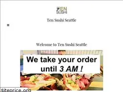 Sites similar to tensushiseattle.com