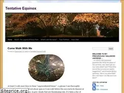 Sites similar to tentativeequinox.com
