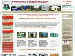 Sites similar to tentes-collectivites.com