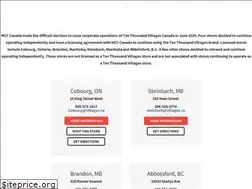 Sites similar to tenthousandvillages.ca
