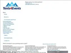 Sites similar to tents4events.com.au