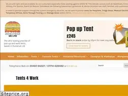 Sites similar to tents4work.co.uk