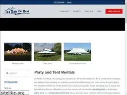 Sites similar to tentsforrent.com