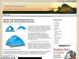 Sites similar to tentsonsale.net