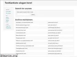 Sites similar to tenttiarkisto.fi