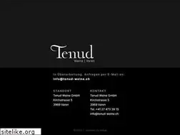 Sites similar to tenud-weine.ch