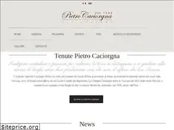 Sites similar to tenutepietrocaciorgna.com