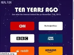 Sites similar to tenyearsago.io