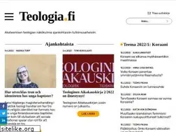 Sites similar to teologia.fi