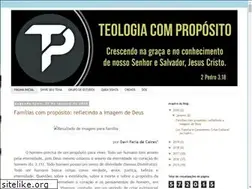 Sites similar to teologiacomproposito.com