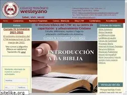 Sites similar to teologicowesleyano.net