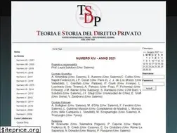 Sites similar to teoriaestoriadeldirittoprivato.com