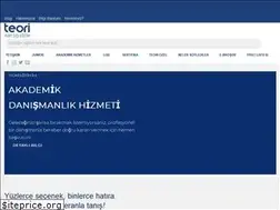 Sites similar to teoriegitim.com