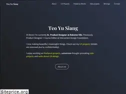Sites similar to teoyusiang.com