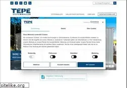 Sites similar to tepe-systemhallen.de