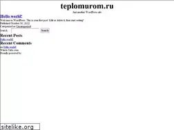 Sites similar to teplomurom.ru