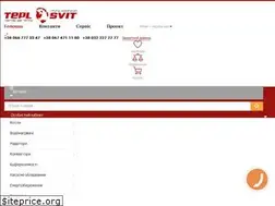 Sites similar to teplosvit.ua