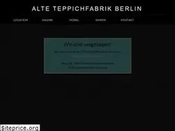 Sites similar to teppichfabrik-berlin.de