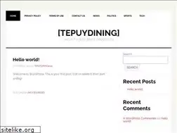 Sites similar to tepuydining.com
