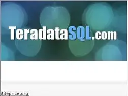 Sites similar to teradatasql.com
