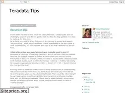 Sites similar to teradatatips.com
