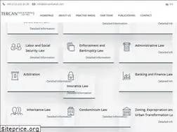 Sites similar to tercanhukuk.com