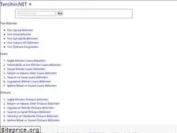 Sites similar to tercihin.net