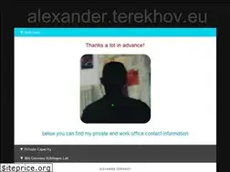 Sites similar to terekhov.de