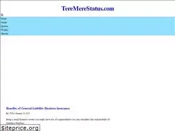 Sites similar to teremerestatus.com