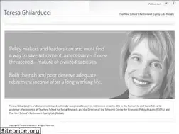 Sites similar to teresaghilarducci.org