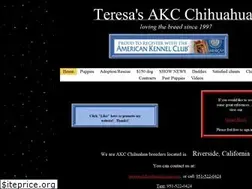 Sites similar to teresaschihuahuas.com