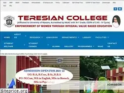 Sites similar to teresiancollege.ac.in