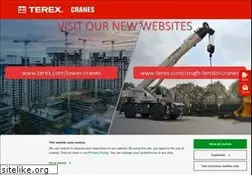 Sites similar to terexcranes.com