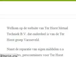 Sites similar to terhorst-metaaltechniek.nl