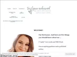 Sites similar to terilynneunderwood.com
