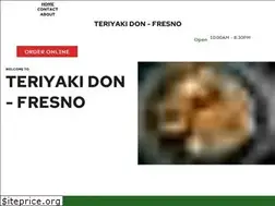 Sites similar to teriyakidon.com