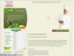 Sites similar to teriyakisushiexpress.com