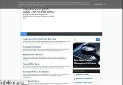 Sites similar to terjemah-lirik-lagu-barat.blogspot.com
