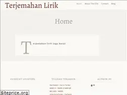 Sites similar to terjemahanlirik1.wordpress.com