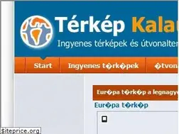 Sites similar to terkepkalauz.hu