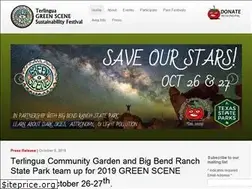 Sites similar to terlinguagreenscene.org