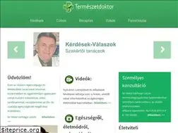 Sites similar to termeszetdoktor.hu