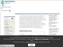 Sites similar to terminal.revues.org