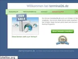 Sites similar to terminal26.de