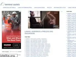 Sites similar to terminalcastelo.com