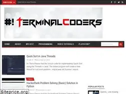 Sites similar to terminalcoders.blogspot.com