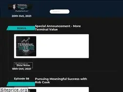Sites similar to terminalvaluepodcast.com