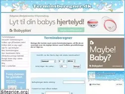Sites similar to terminsberegner.dk
