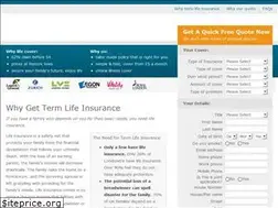Sites similar to termlifeinsurancequotes.co.uk