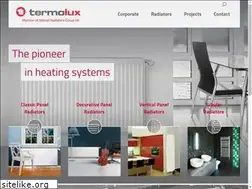 Sites similar to termoluxradiators.com